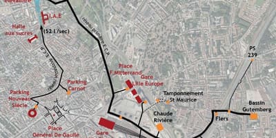 Kart over Lille båt