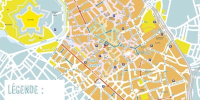 Kart over Lille kommuner