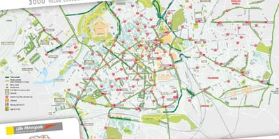 Kart over Lille sykkel
