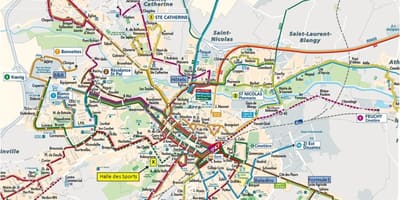 Lille offentlig transport kart